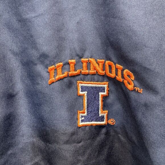 Illinois Fighting Illini Pro Player Windbreaker Jacket Men's XL UIUC - Picture 3 of 10